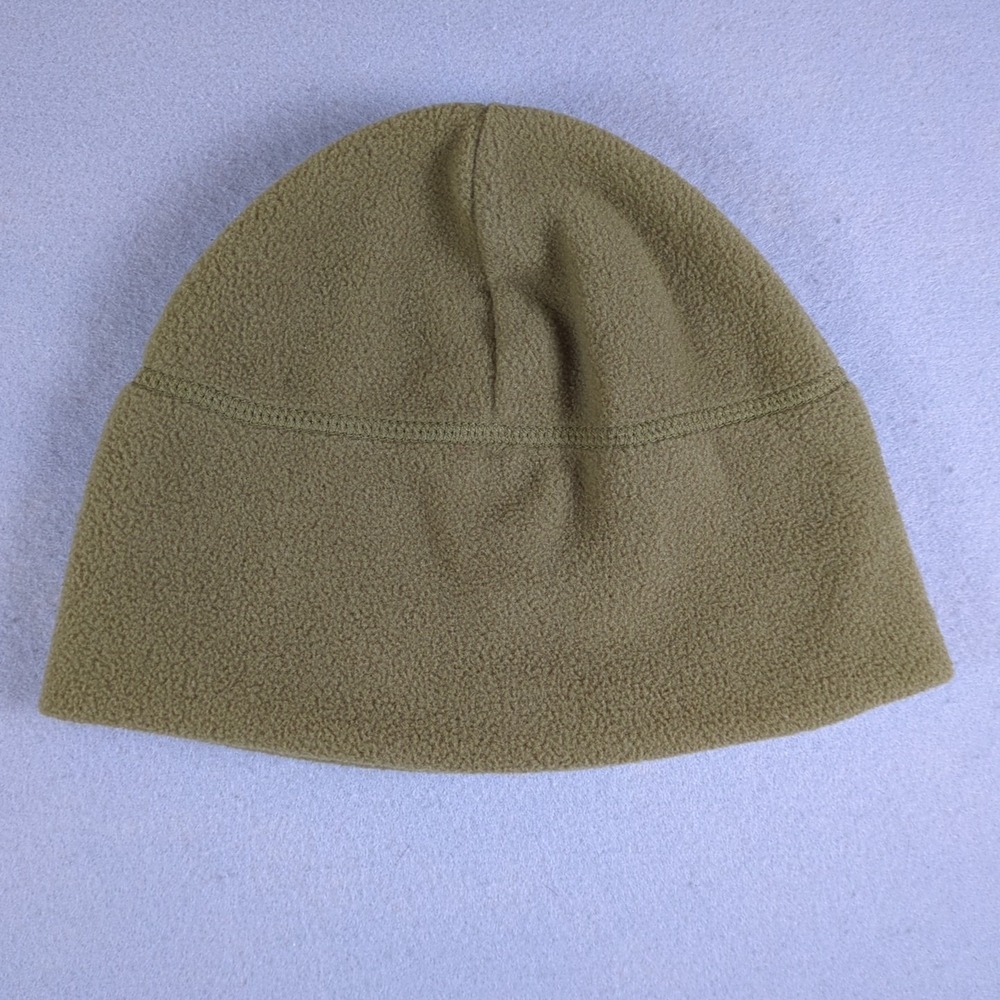 US Marine Corps Beanie Cap Unisex One Size Brown USMC Polartec Micorfleece USA